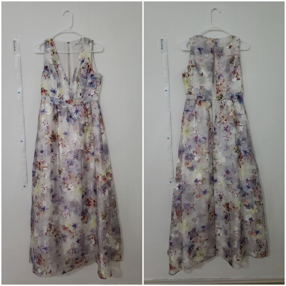 BCBG Long classy cocktail prom dress